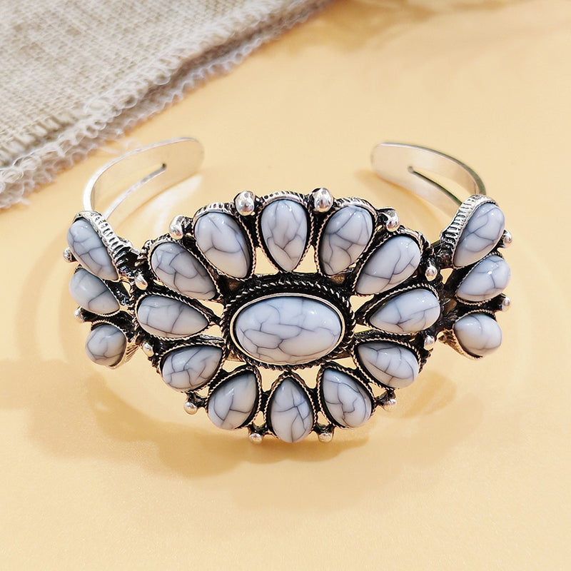 Vintage bohemien retro etnische turkooizen armband
