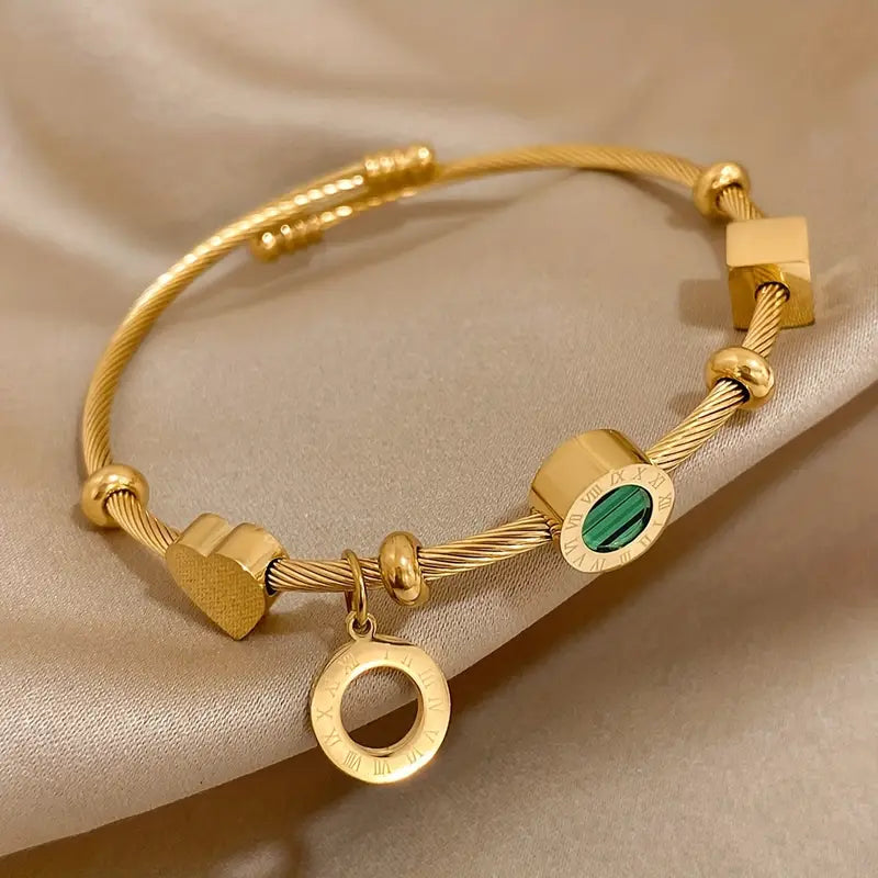 Emerence Rousseau armband | goudkleurig