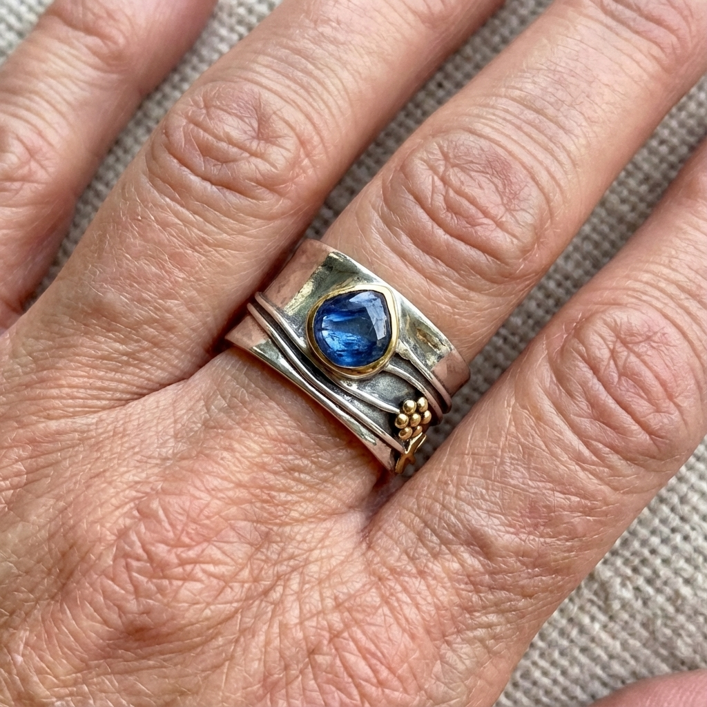 Bree - boho edelsteen ring