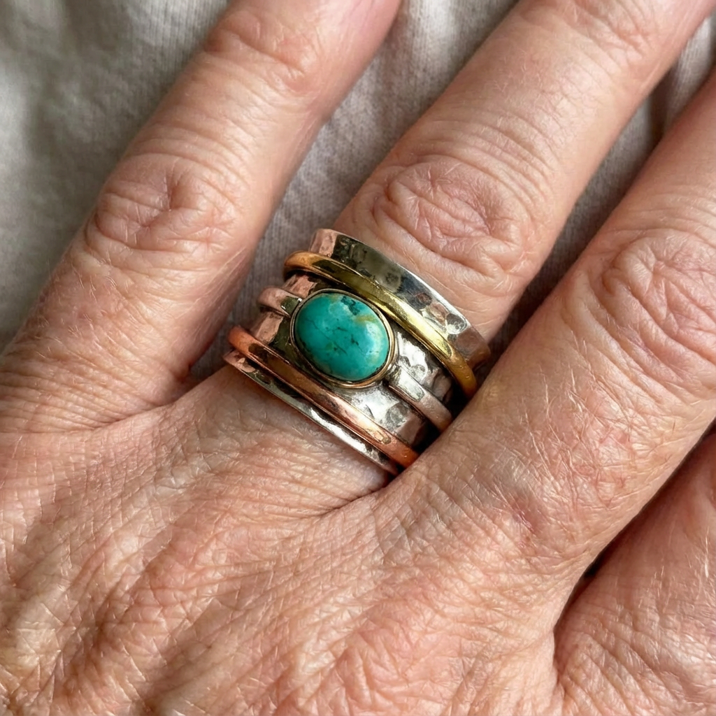 Coco - vintage turkooizen ring