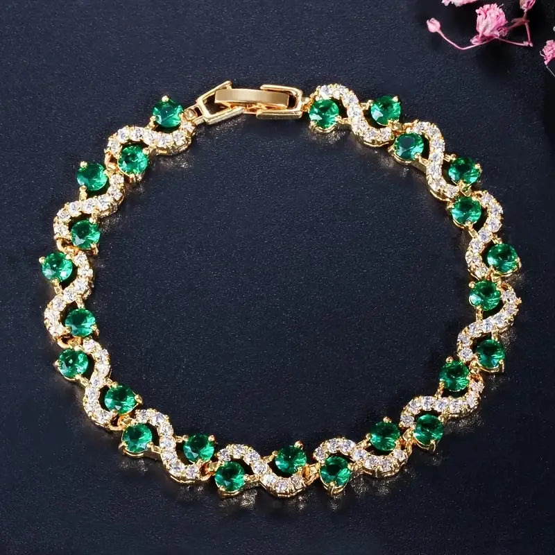 Fiora Emmeranthe armband | goudkleurig