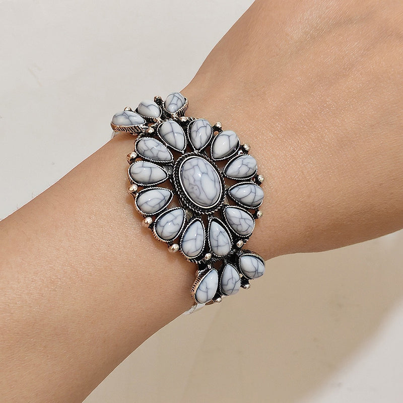Vintage bohemien retro etnische turkooizen armband