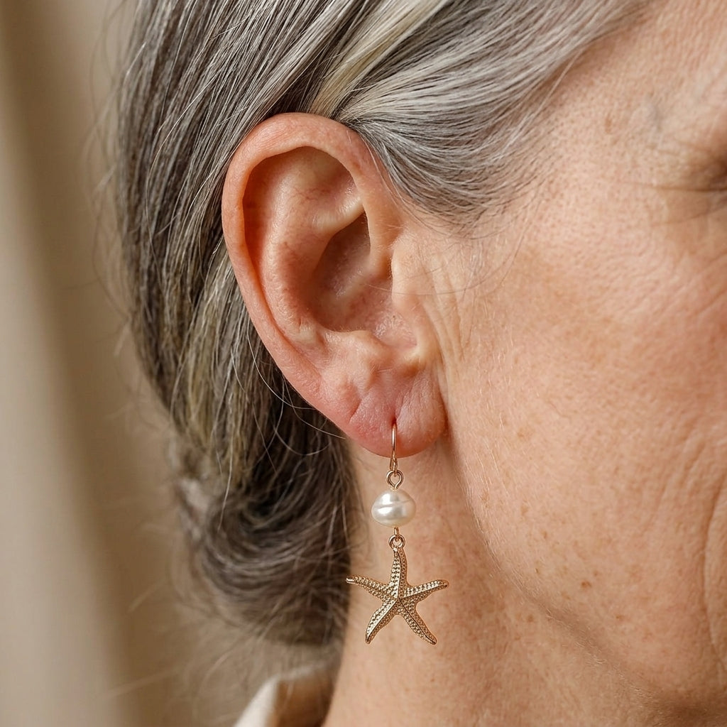 Coastal Metal Everyday Travel Earrings