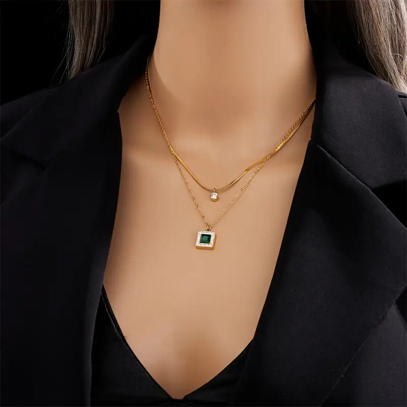Tirena Valeure ketting | goudkleurig