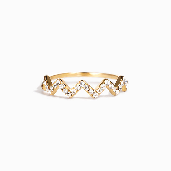Handcrafted Highs & Lows Ring for Daughter