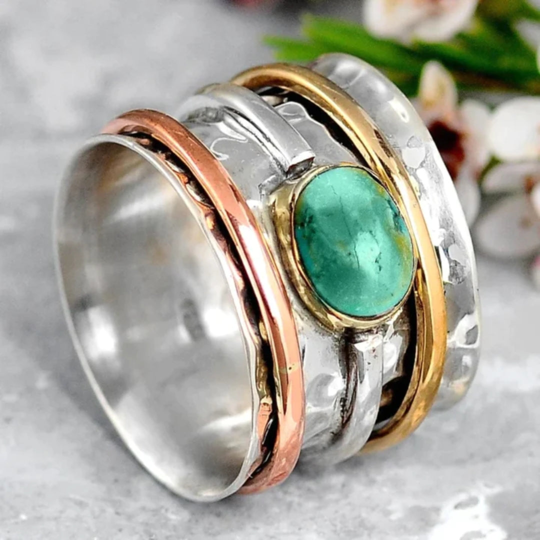 Coco - vintage turkooizen ring