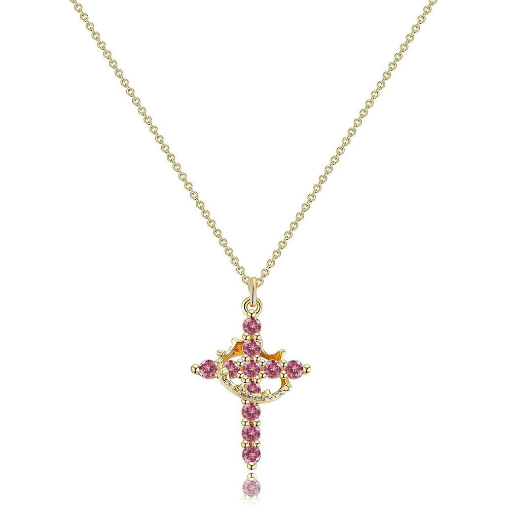De eeuwige kruis- en kroonketting
