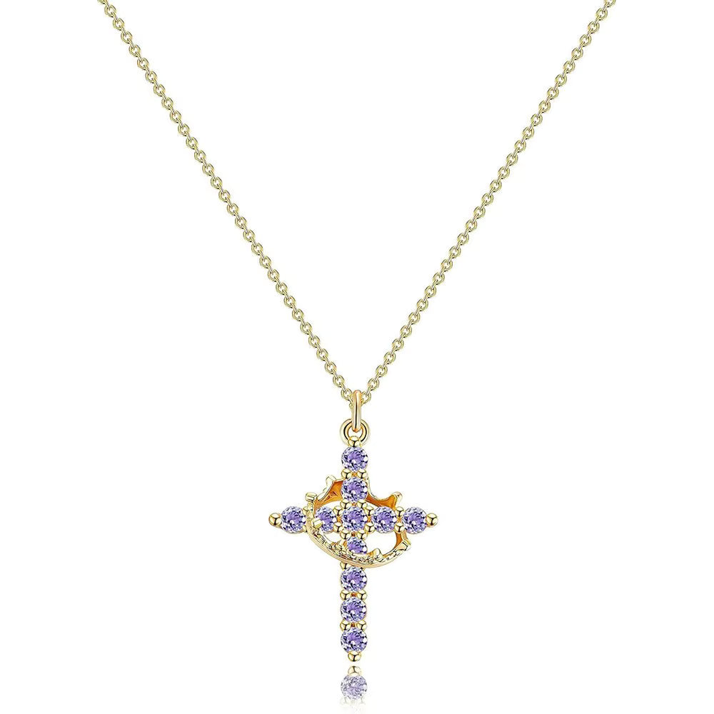 De eeuwige kruis- en kroonketting