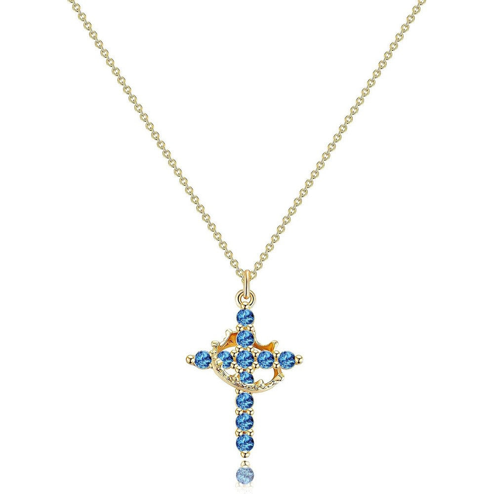 De eeuwige kruis- en kroonketting