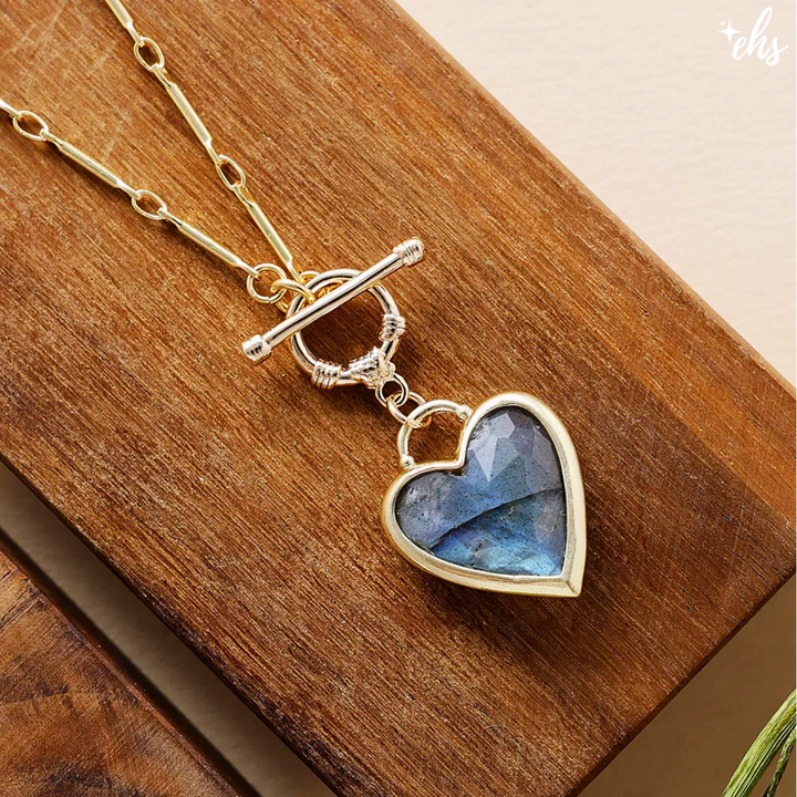 Elegant Love Bound Gold Plated Chain Necklace