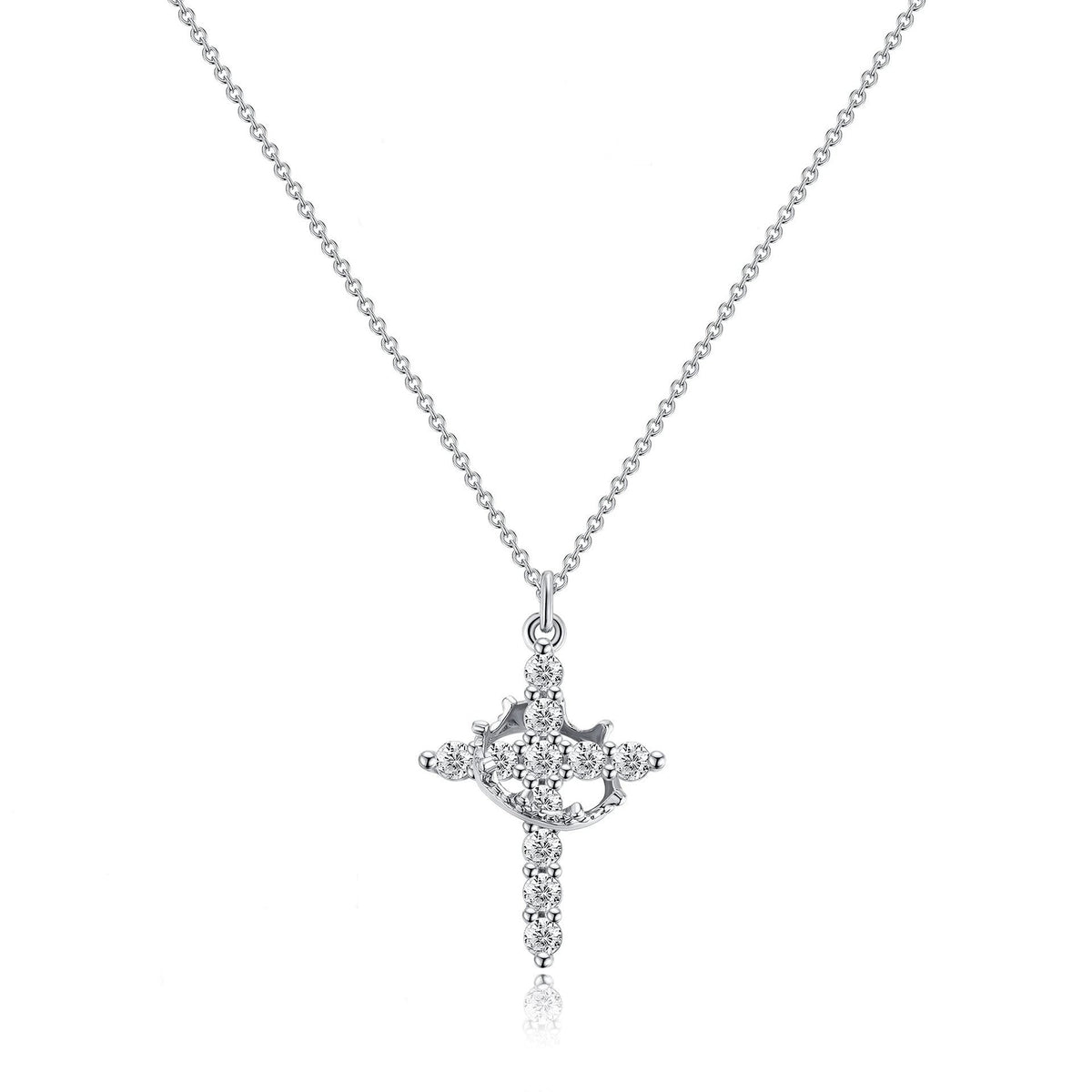De eeuwige kruis- en kroonketting