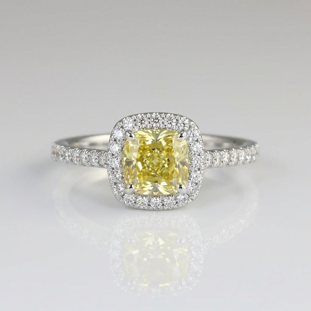 Vintage verstelbare open ring met olijfgroene zirkonia