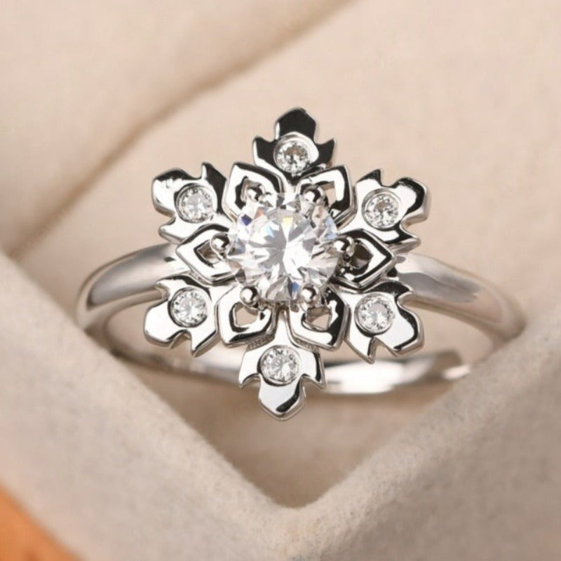 Elegante minimalistische ring met micro pavé ronde zirkonia