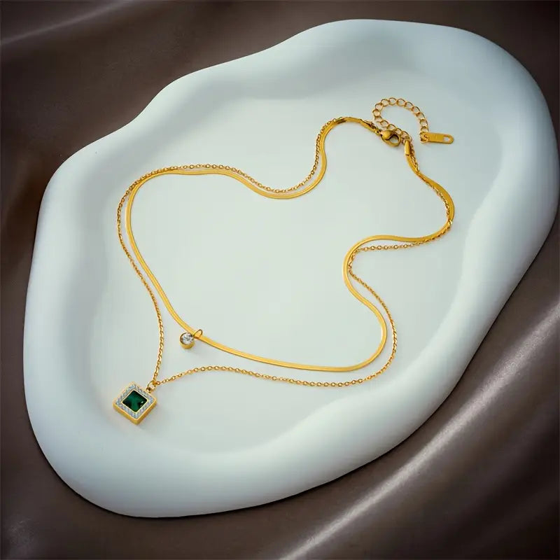 Tirena Valeure ketting | goudkleurig