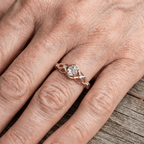 Gedraaide rank kroonring