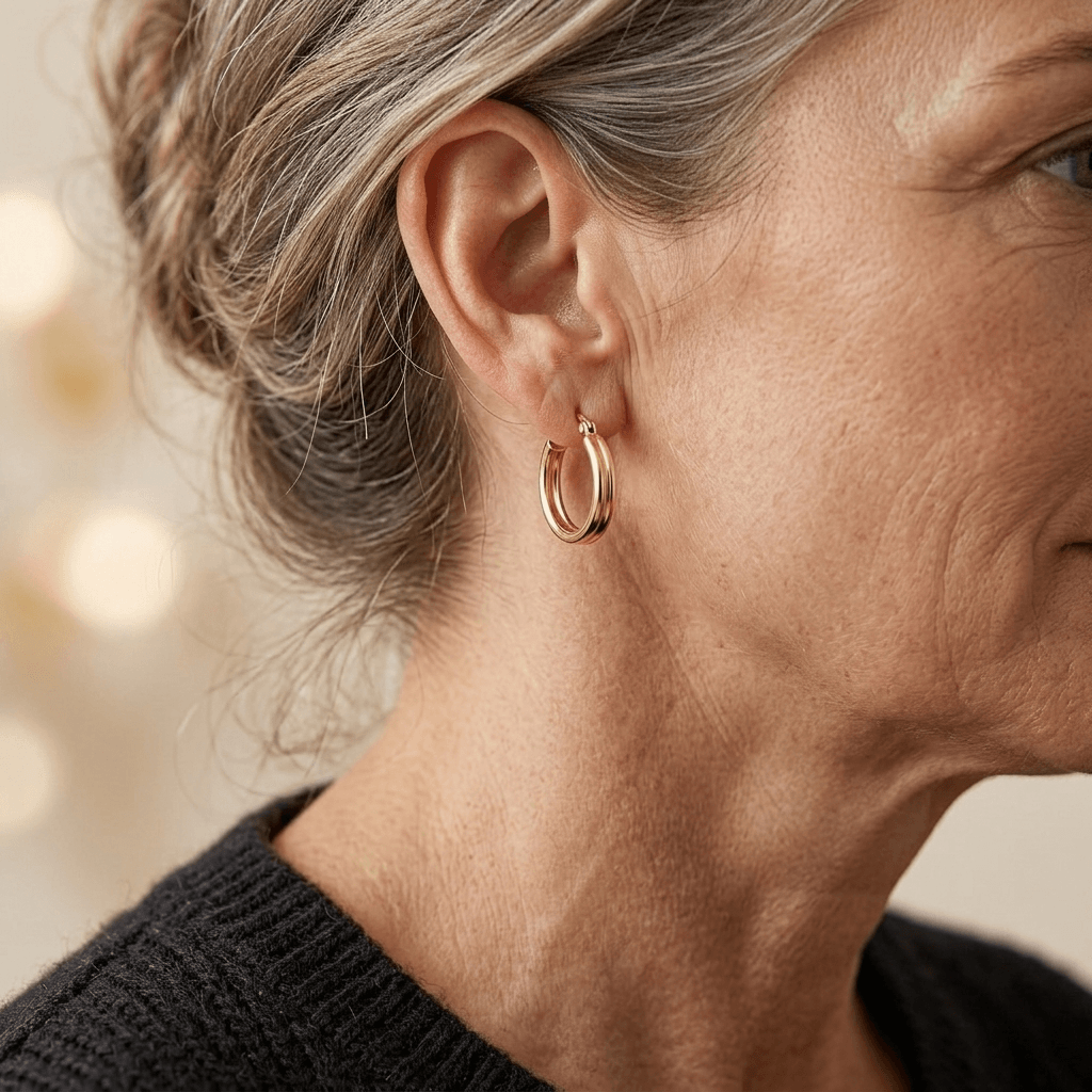 Celestine witte opaal oorknopjes