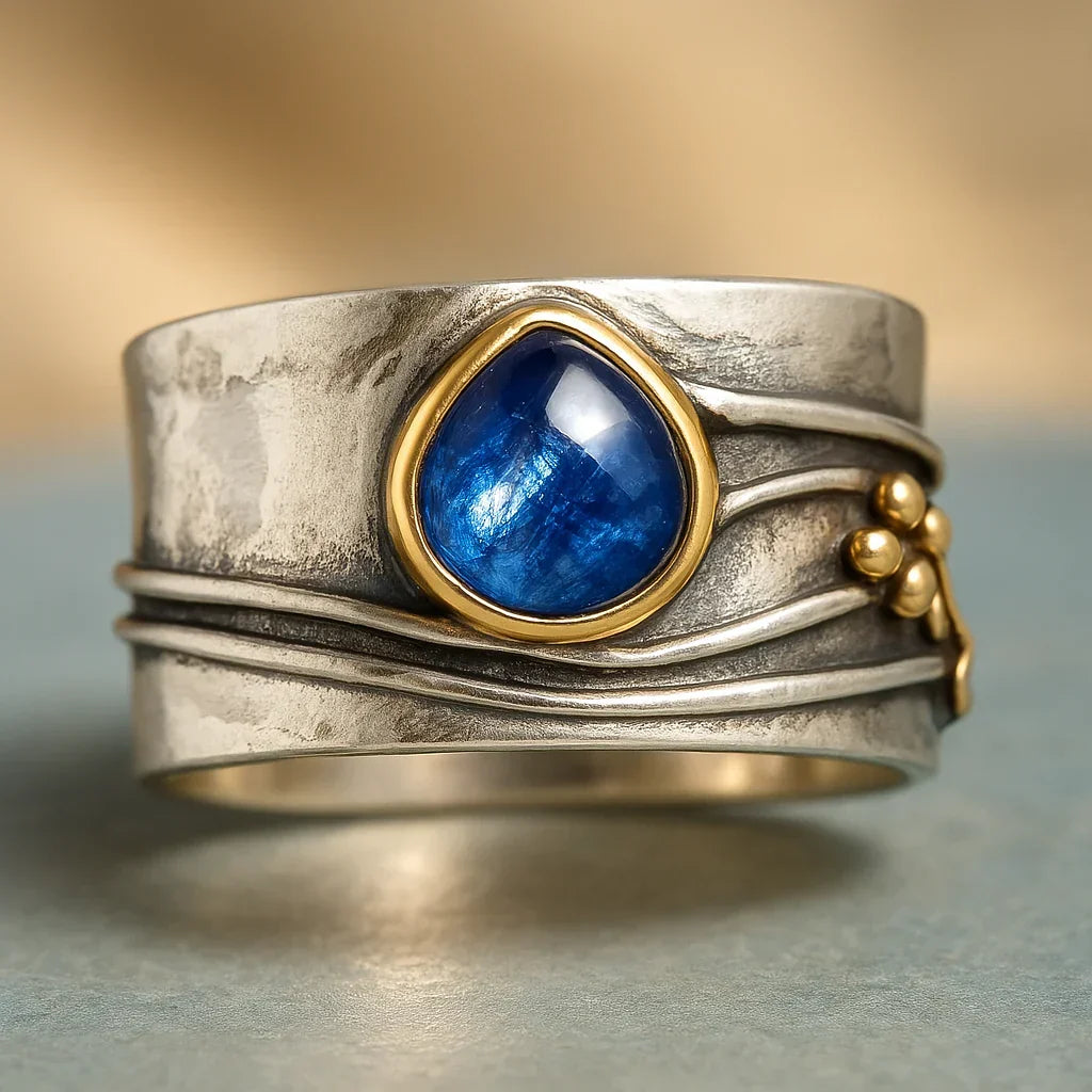 Bree - boho edelsteen ring
