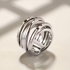 Gedraaide streng ring