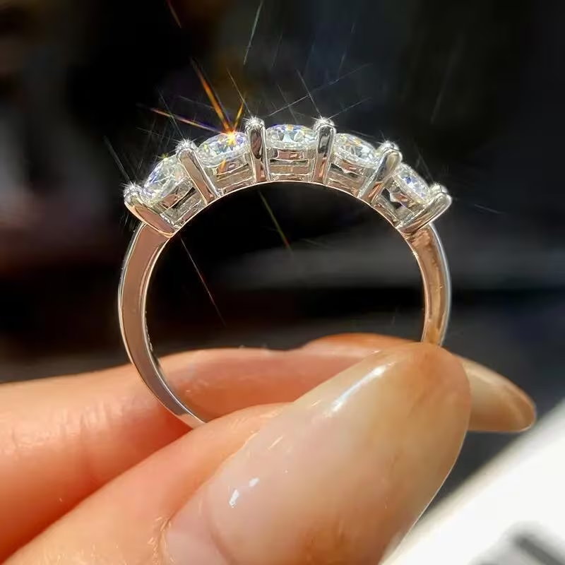 Retro elegante luxe zirkonia ring