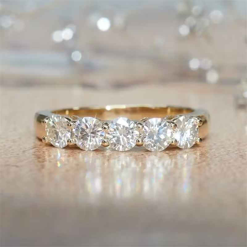 Retro elegante luxe zirkonia ring