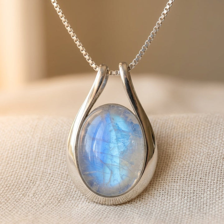 White Opal Vintage Necklace