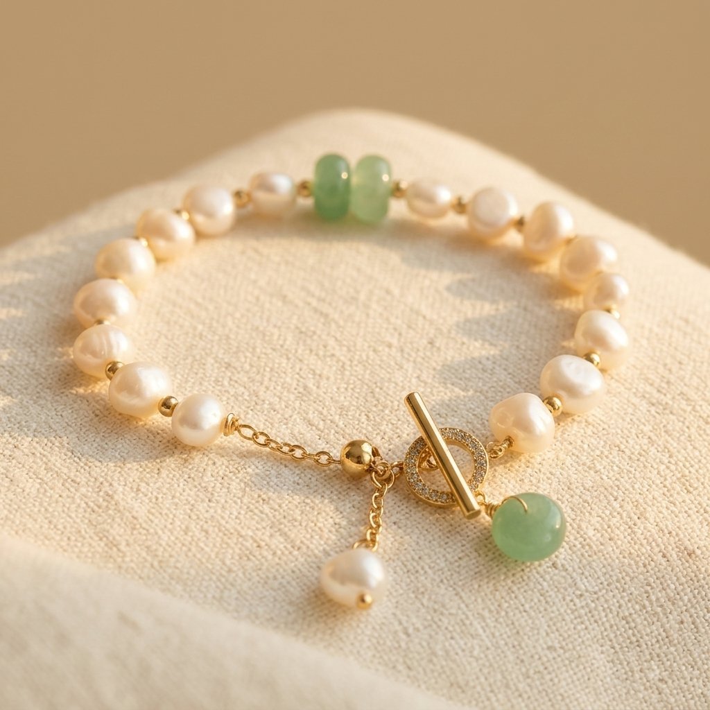 Zeeparel avontuur armband