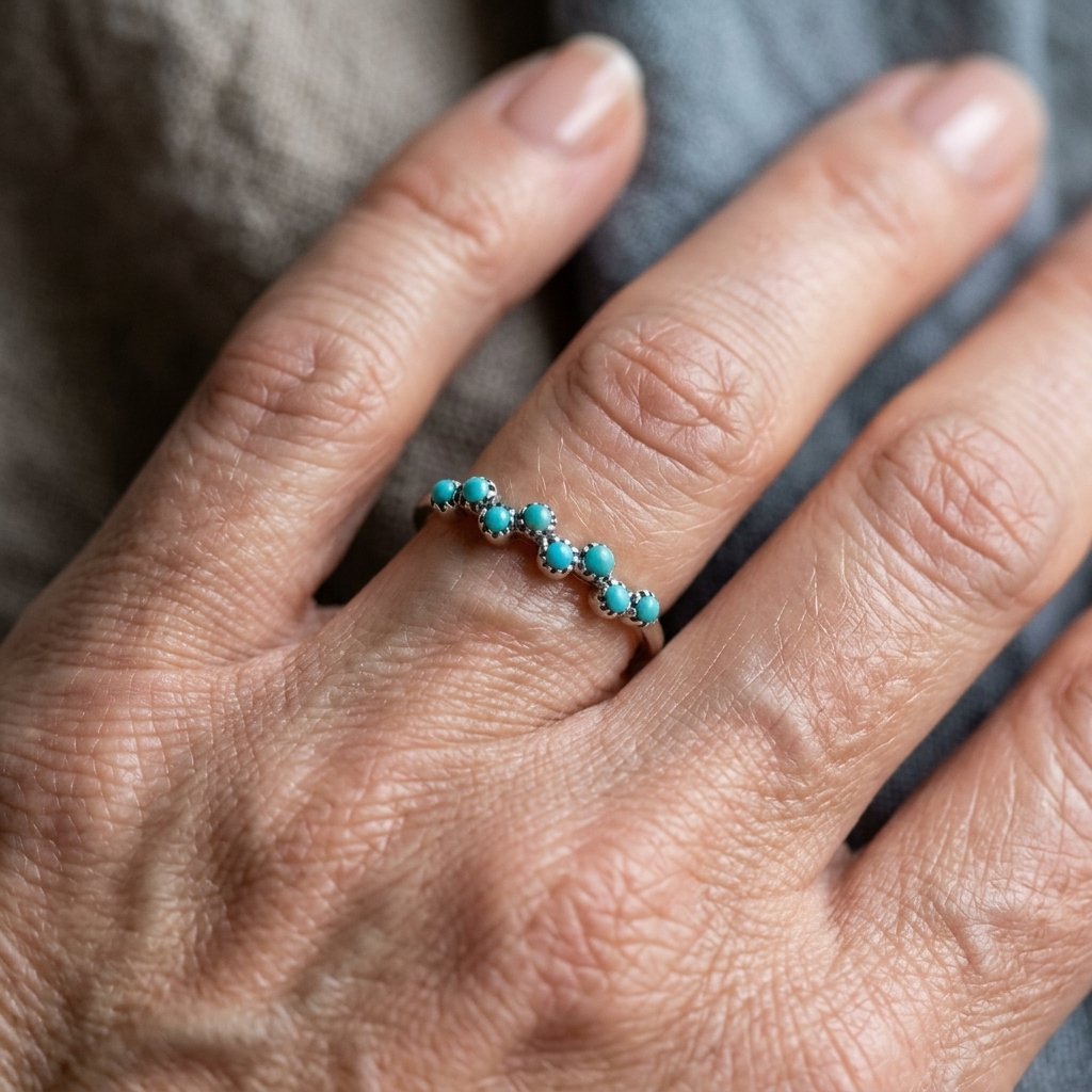 Halloween Turquoise Ring