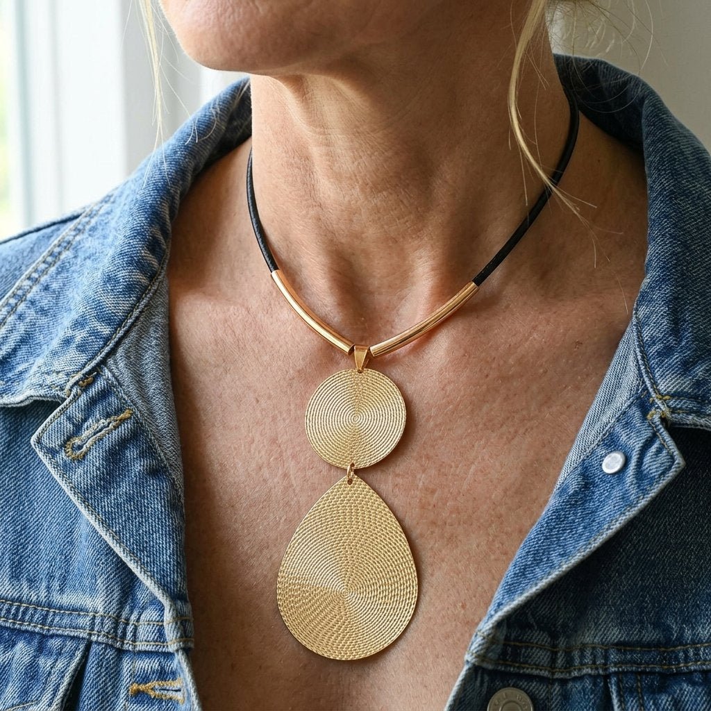 Veelzijdige Europees-Amerikaanse ketting met hanger