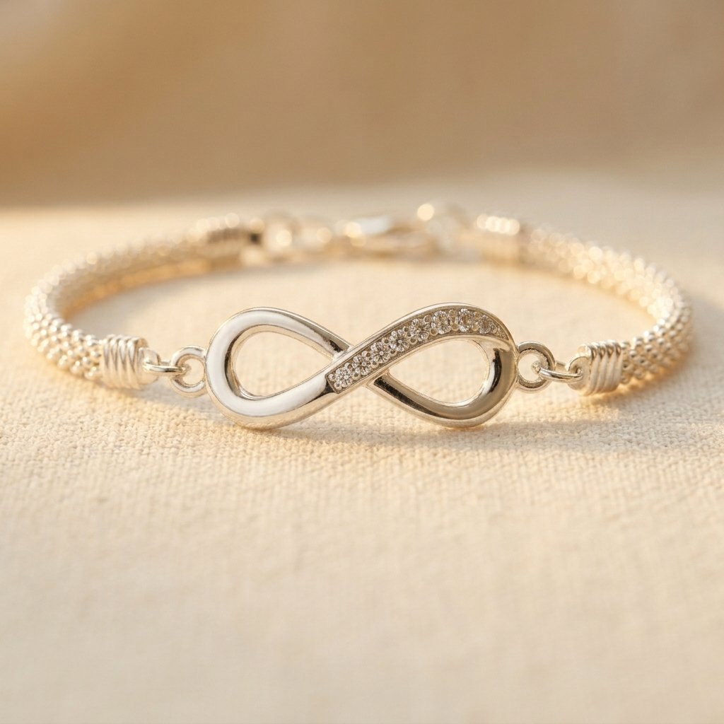 Verstelbare infinity armband