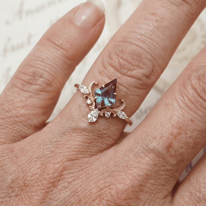 Victorian Crown Gold Sterling Silver Ring
