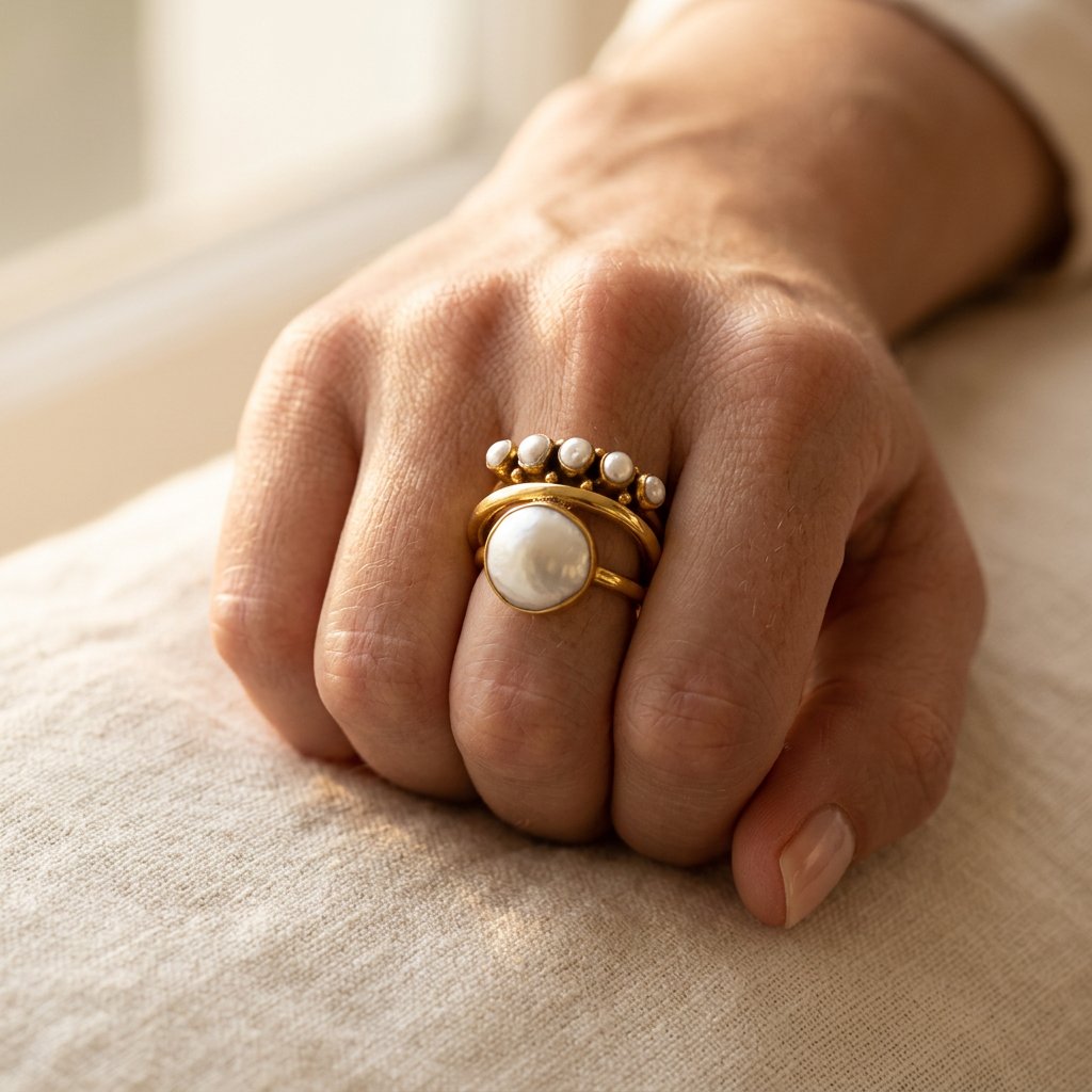 Bohemian Gold Band Ring