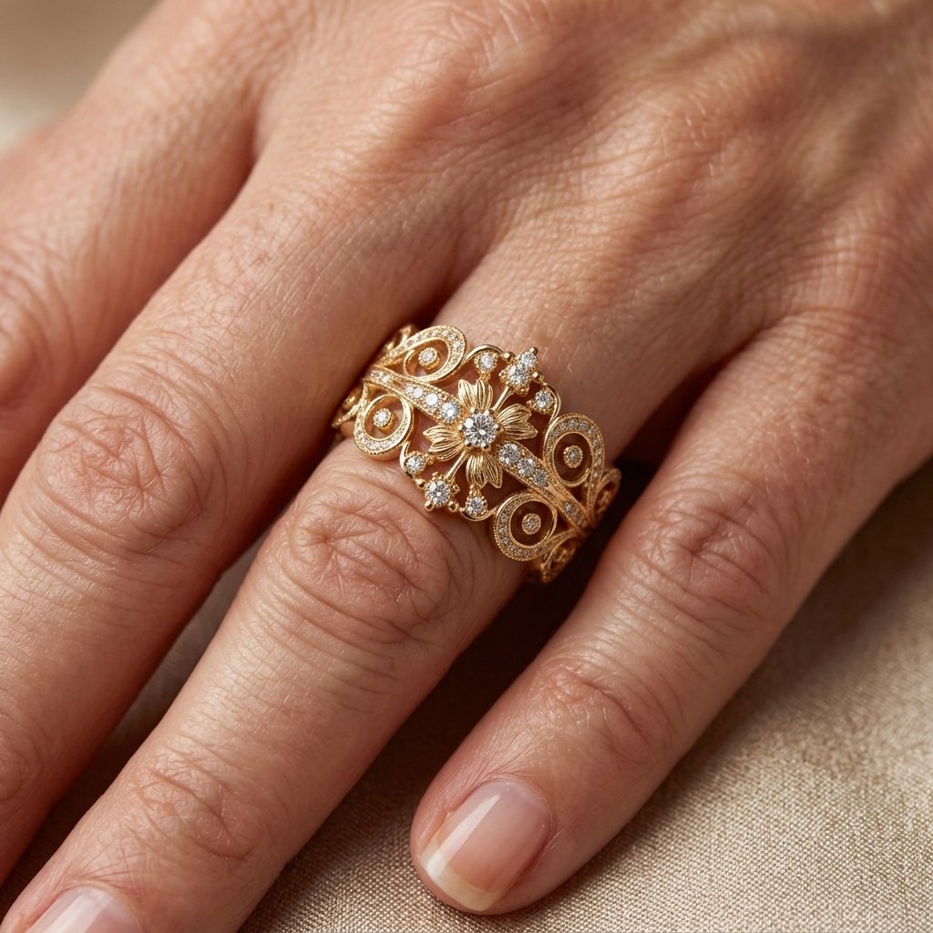 Shiny Copper Ring