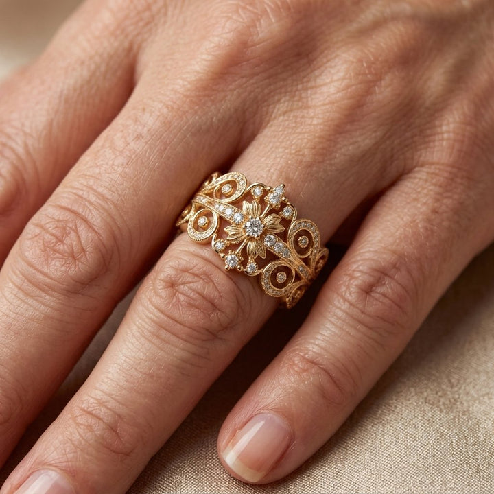 Shiny Copper Ring