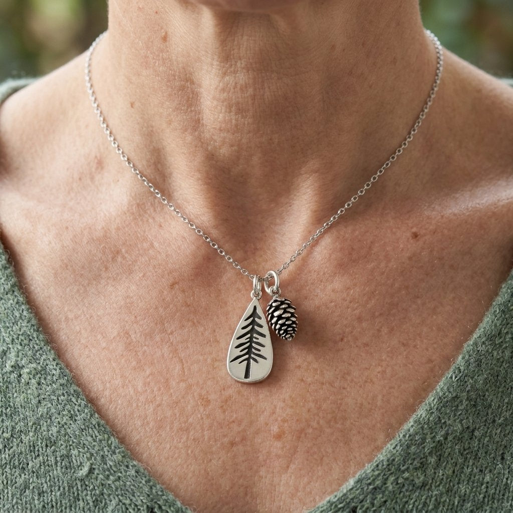 Dennenboom ketting