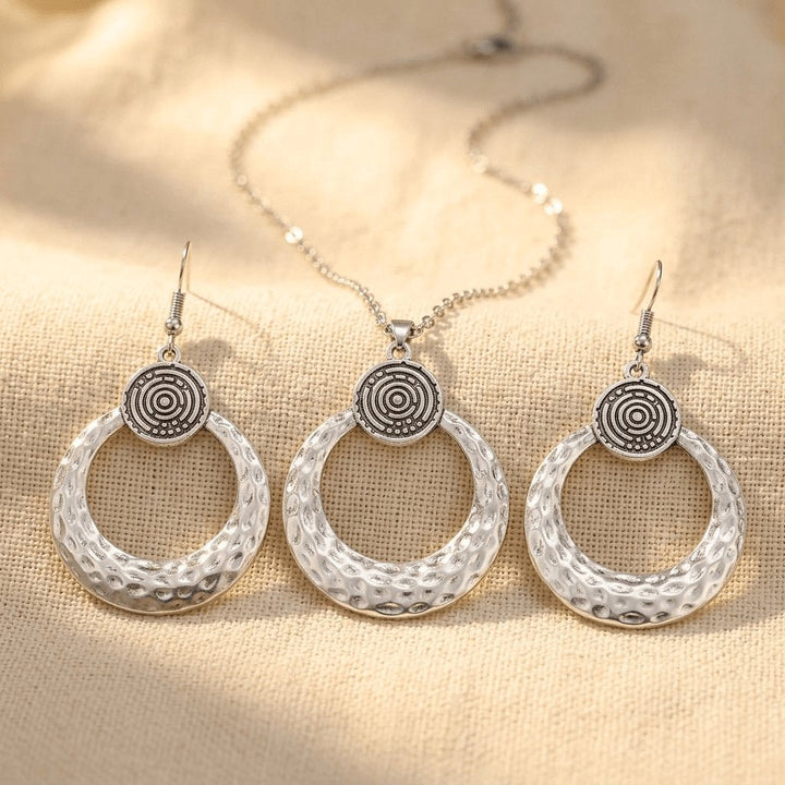 Ethnic Vintage Geometric Dangle Earrings