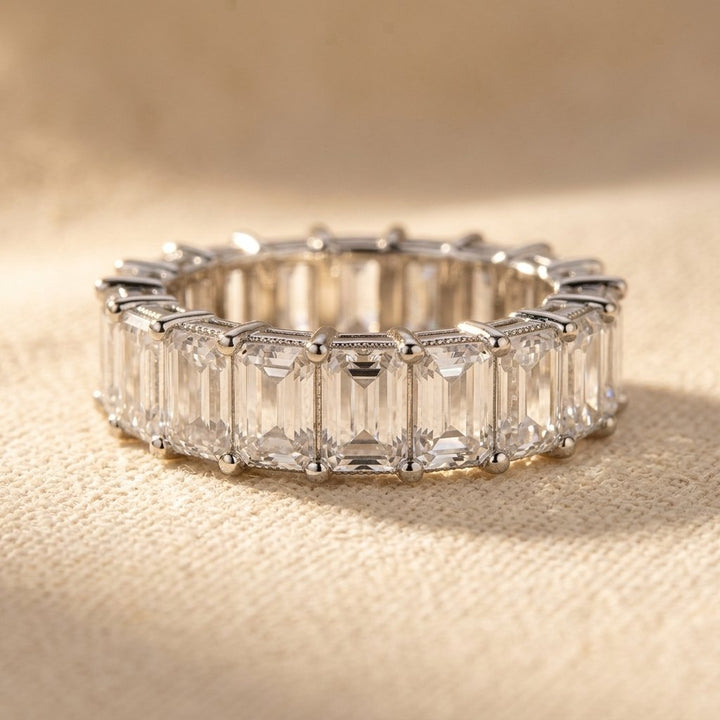 Vintage Cubic Zirconia April Birthstone Ring