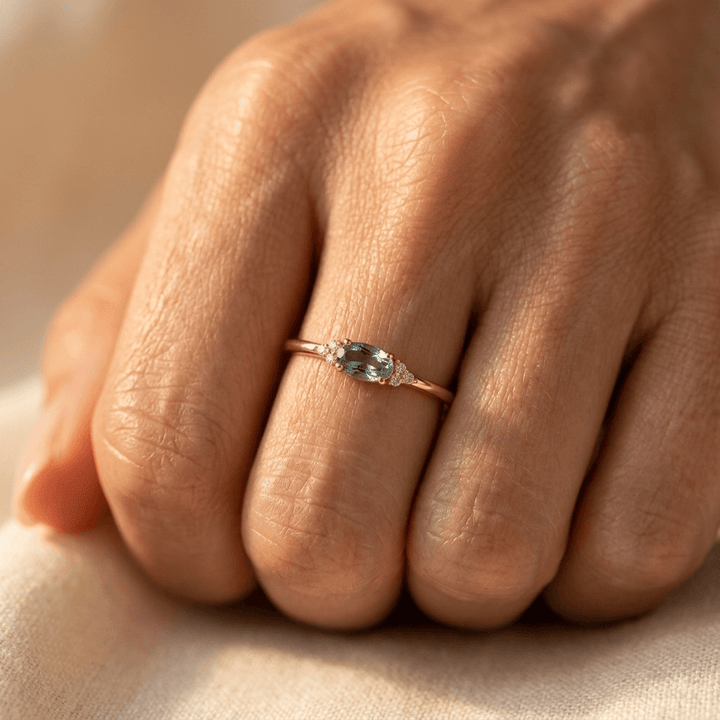 Elegant Cubic Zirconia Silver Ring