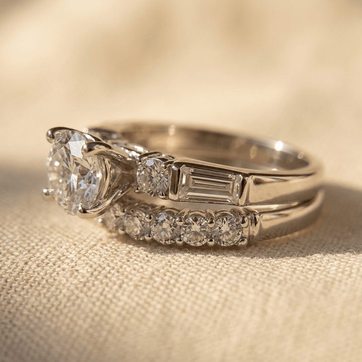 Yellow Cubic Zirconia Sterling Silver Ring